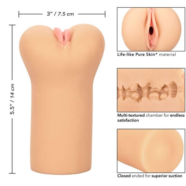 BOUNDLESS VULVA STROKER SVJETLA KOŽA