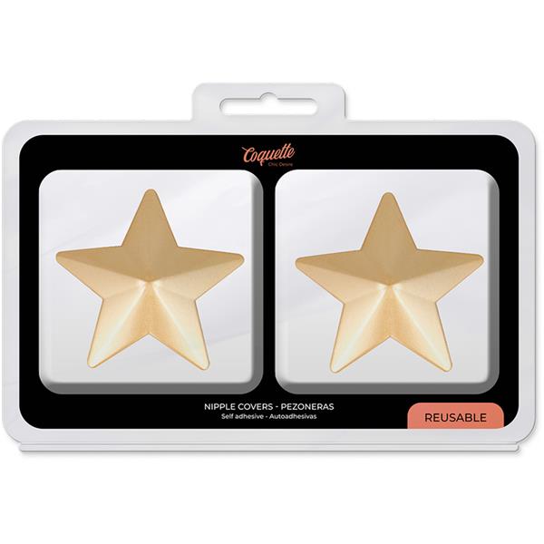 NIPPLE COVERS GOLDEN STARS