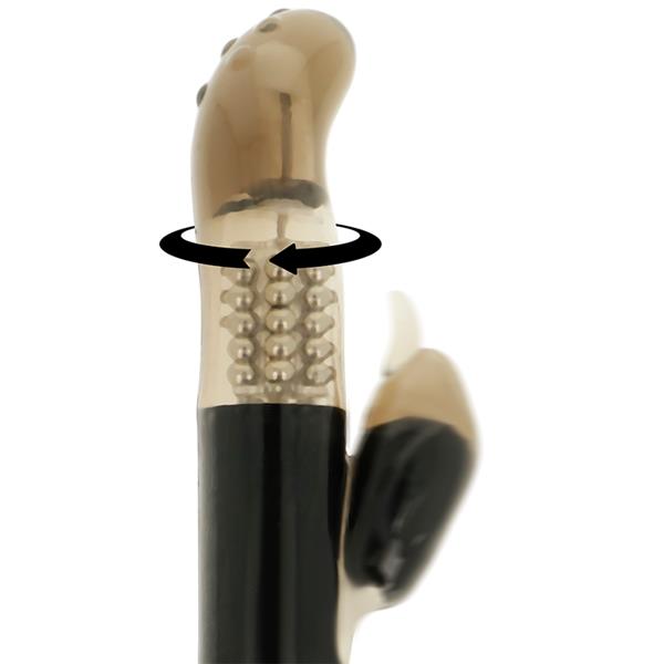 ROTATOR VIBRATOR WITH DELFIN CLITORIS STIMULATOR