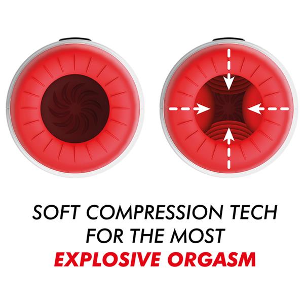 ROCKET MASTURBATOR SOFT COMPRESSION TECH AND VIBRATION
