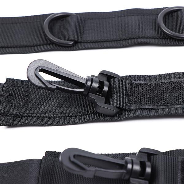 NYLON HANDCUFFS AND COLLAR