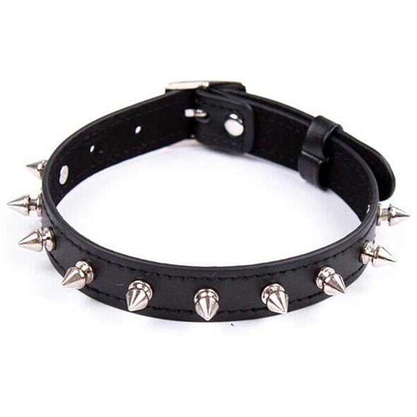 COLLAR SPIKES PUNK COLLAR