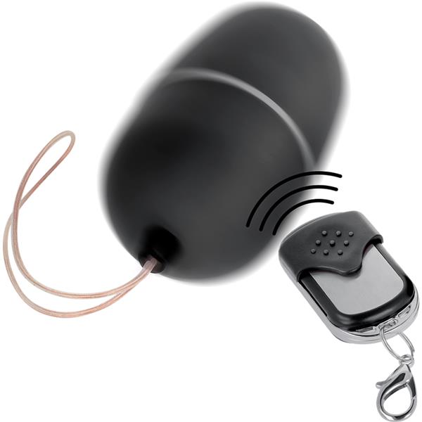 REMOTE CONTROL VIBRATING EGG M BLACK