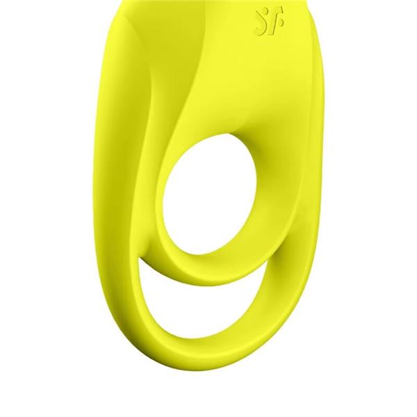SPEKTAKULARNI DUO RING VIBRATOR YELLOW