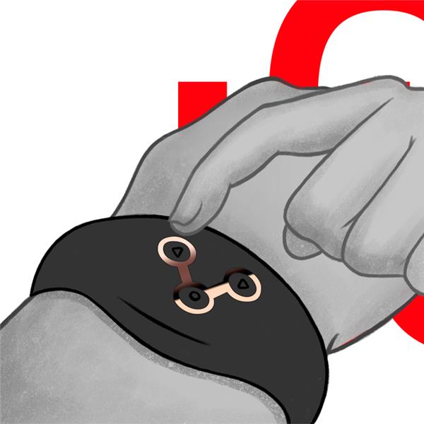 BREZŽIČNA TEHNOLOGIJA URE JET ČRNA IN KOPR