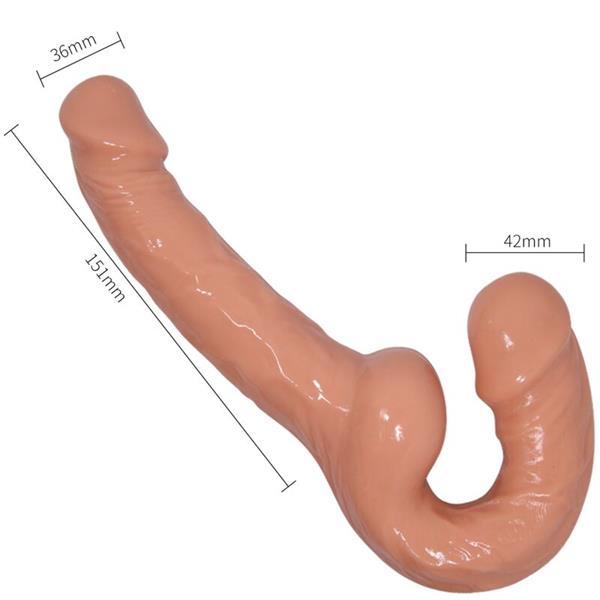 ULTRA STRASTVENI DILDO S HARNESOM BEZ PODRŠKE