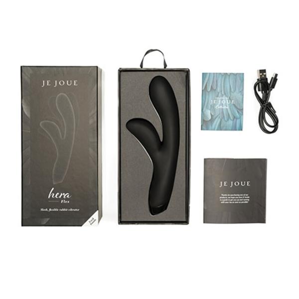 HERA FLEX RABBIT VIBRATOR - CRNI