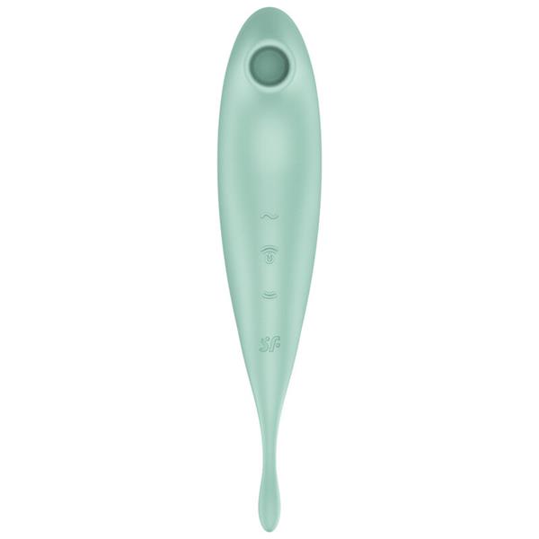 TWIRLING PRO+ AIR PULSE STIMULATOR & VIBRATOR APLIKACIJA CRVENA