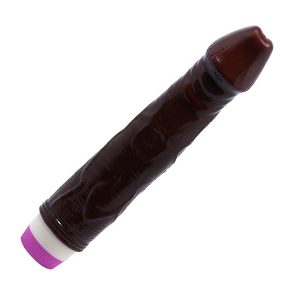 WAVES OF PLEASURE VIBRATOR 23 CM BROWN
