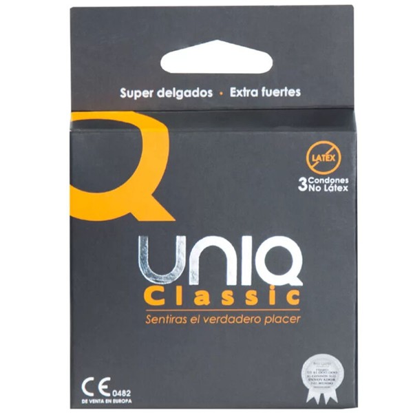 CLASSIC LATEX FREE CONDOMS 3 UNITS
