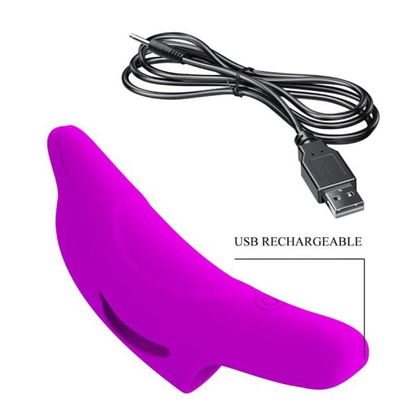 DELPHINI MOČAN PURPLE FINGER STIMULATOR