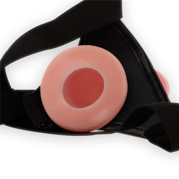 HOLLOW HARNESS Z DILDOM 16 X 3 CM