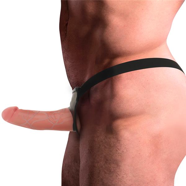 HOLLOW HARNESS Z DILDOM 16 X 3 CM