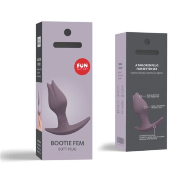 BOOTIE FEM ŽENSKI ANALNI VTIČ DARK TAUP