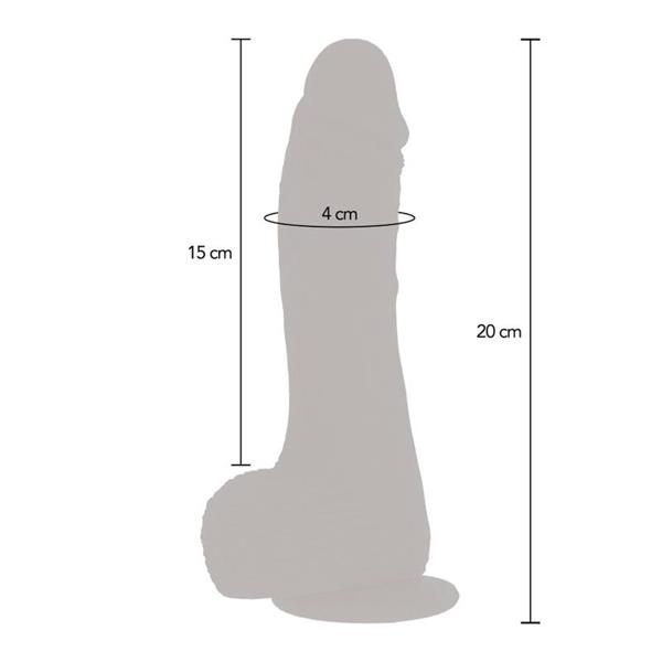 UP&DOWN ROTIRAJUĆI VIBRIRAJUĆI DILDO KOŽA