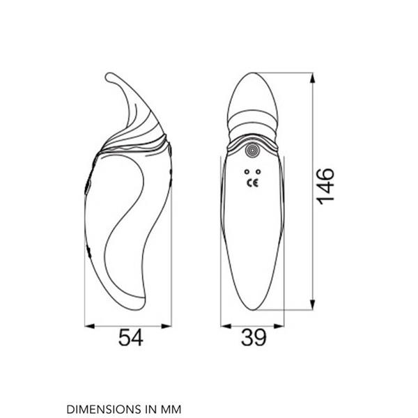 HERO PULSE WAVE MASSAGER PURPLE