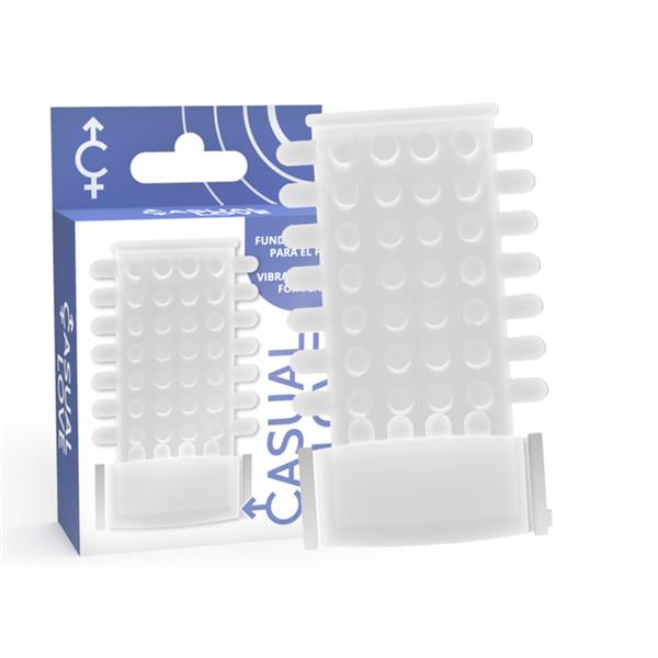 RING VIBRATING SLEEVE TRANSPARENT