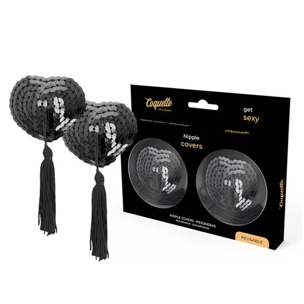 NIPPLE COVERS BLACK