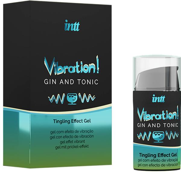 MOĆNI INTIMNI STIMULANT TEKUĆI VIBRATOR GEL GIN & TONIK 15ML
