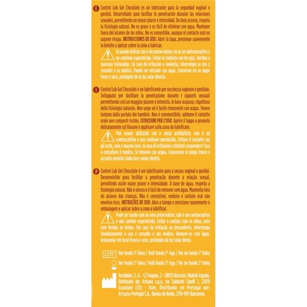 LUB GEL ČOKOLADA 75 ML