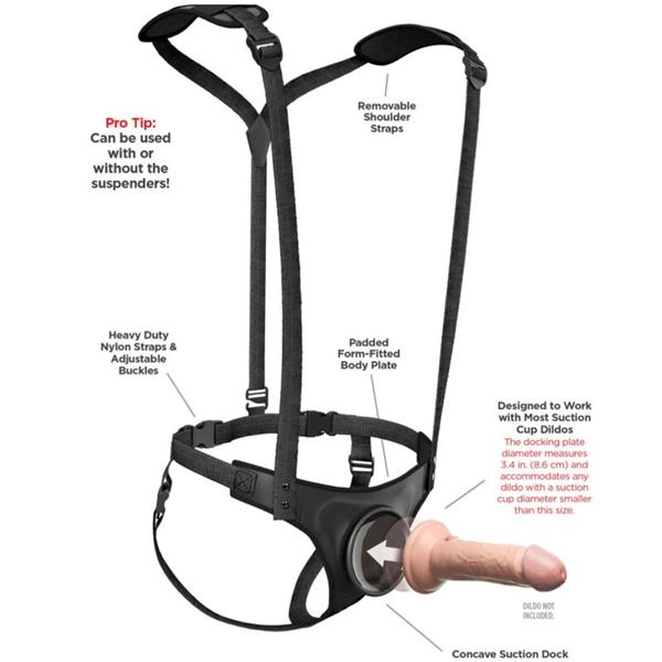 BODY DOCK STRAP-ON SUSPENDERS
