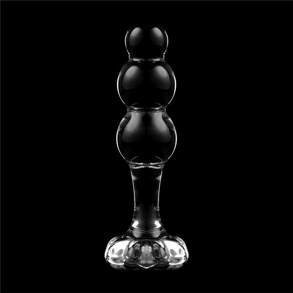 MODEL 1 ANAL PLUG BOROSILIKATNO STAKLO PROZIRNO 10.5 CM -O- 3 CM