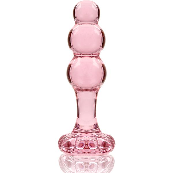 MODEL 1 ANAL PLUG BOROSILIKATNO STAKLO PROZIRNO 10.5 CM -O- 3 CM
