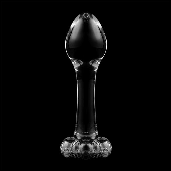 MODEL 2 ANAL PLUG BOROSILIKATNO STAKLO PROZIRNO 11 CM -O- 3.5 CM
