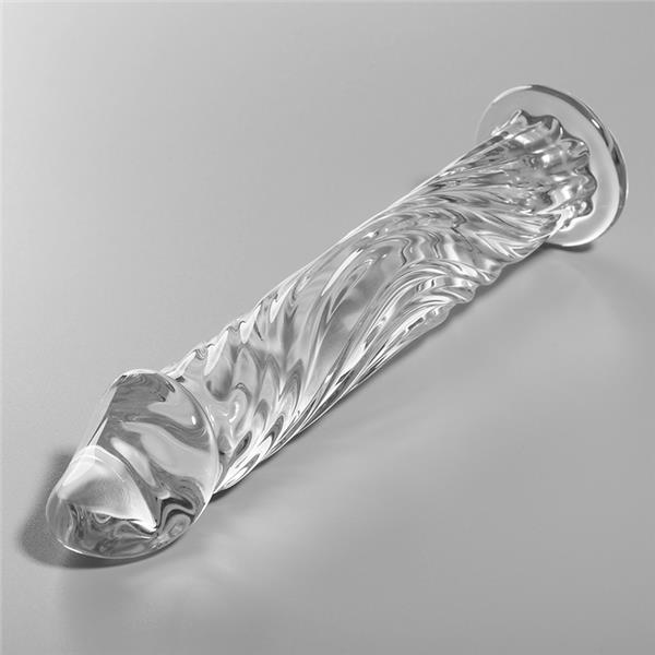 MODEL 12 DILDO OD BOROSILIKATNOG STAKLA PROZIRNO 17 CM -O- 3.5 CM