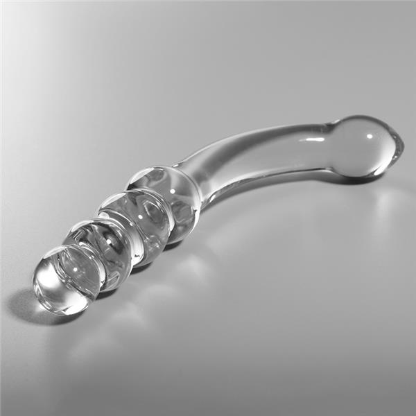 MODEL 14 DILDO OD BOROSILIKATNOG STAKLA PROZIRNO 18.5 CM -O- 3 CM