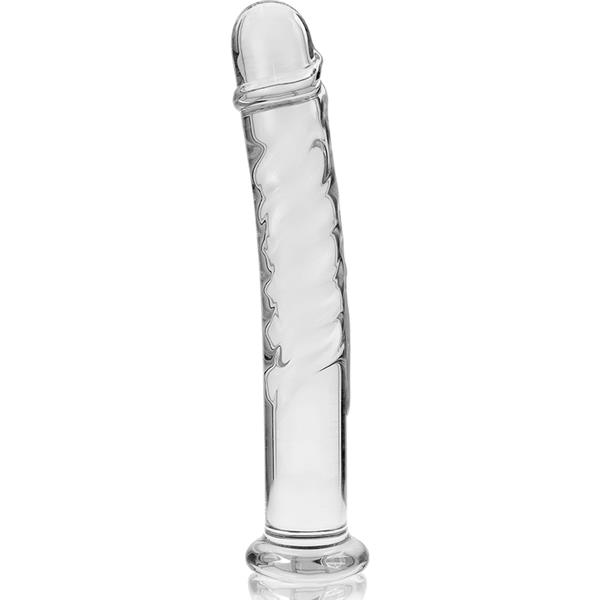 MODEL 16 DILDO OD BOROSILIKATNOG STAKLA PROZIRNO 18.5 CM -O- 3 CM