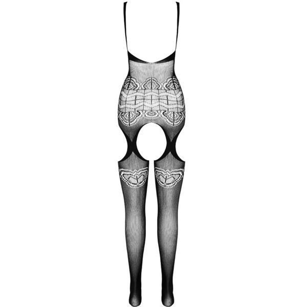 ECO COLLECTION BODYSTOCKING ECO BS005 BLACK