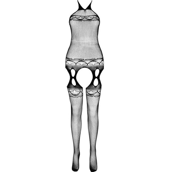 ECO COLLECTION BODYSTOCKING ECO BS006 BLACK