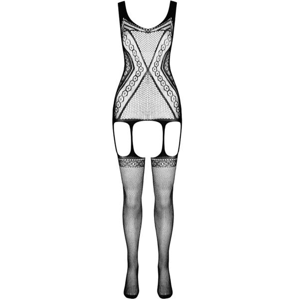 ECO COLLECTION BODYSTOCKING ECO BS007 BLACK