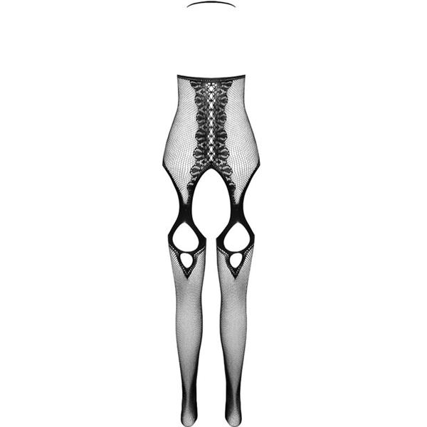 ECO COLLECTION BODYSTOCKING ECO BS013 BLACK