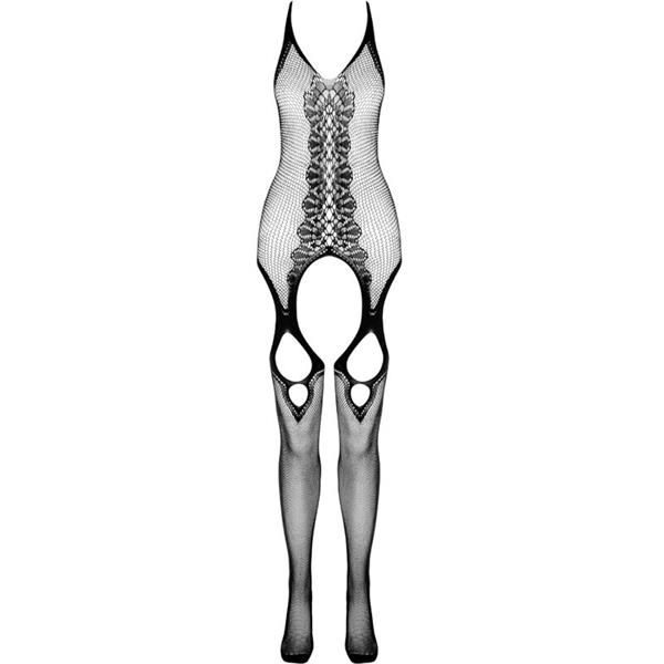 ECO COLLECTION BODYSTOCKING ECO BS013 BLACK
