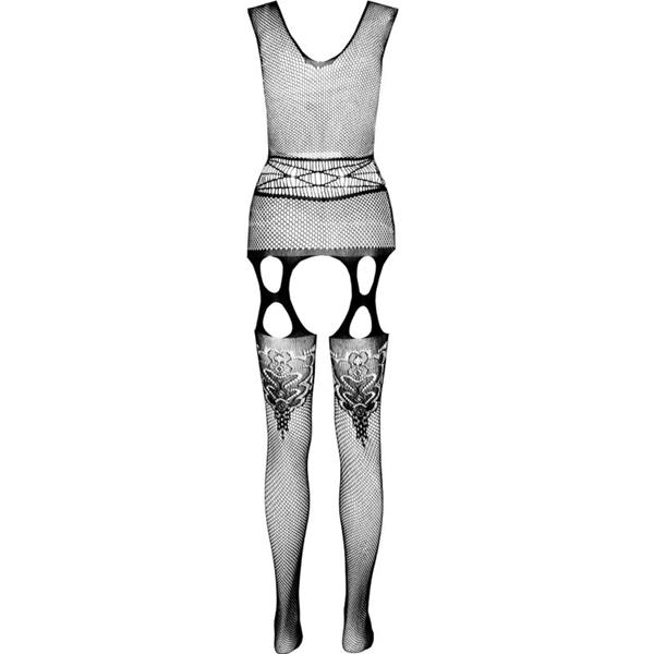 ECO COLLECTION BODYSTOCKING ECO BS014 BLACK