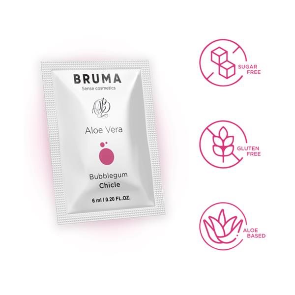 ALOE VERA SLIDING GEL BUBBLEGUM FLAVOR 6 ML