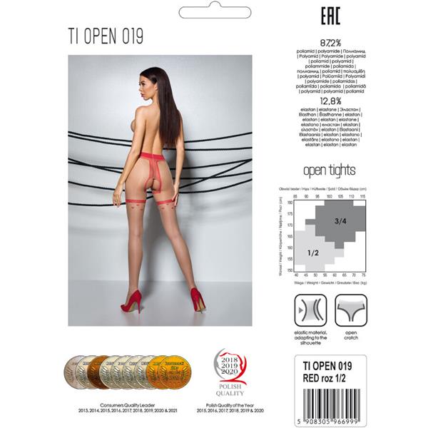 TIOPEN 019 BLACK TIGHTS 1/2 20 DEN