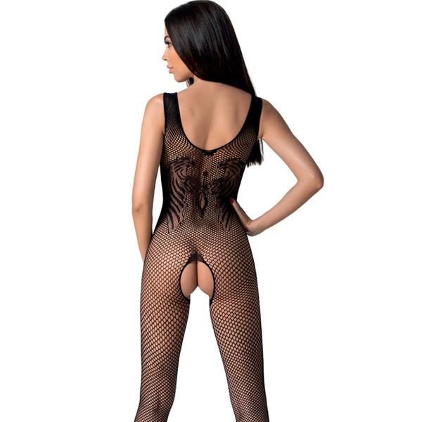 BS098 CRNI BODYSTOCKING JEDNA VELIČINA