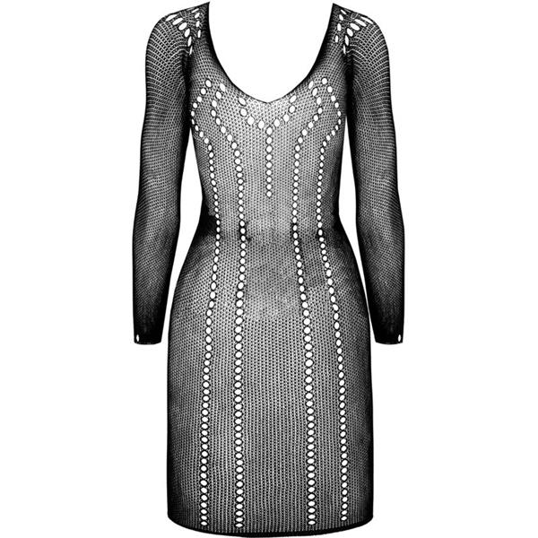 BS101 BODYSTOCKING BLACK ONE SIZE