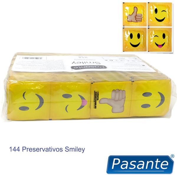 KONDOMI SMILEY VREČKA 144 ENOT