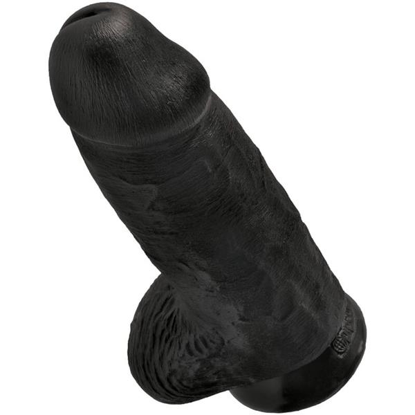 CHUBBY REALISTIČNI PENIS 23 CM CRNI