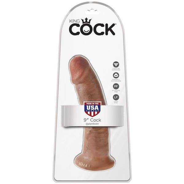 REALISTIC PENIS 21.7 CM CARAMEL
