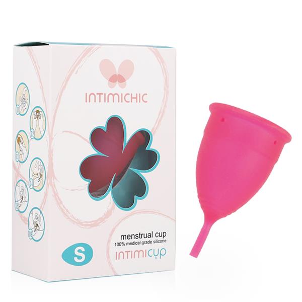 MENSTRUAL CUP MEDICAL GRADE SILICONE - SIZE S