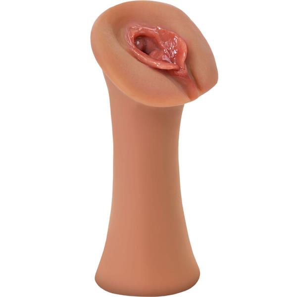 JUICY SNATCH STROKER SILICONE CARAMEL