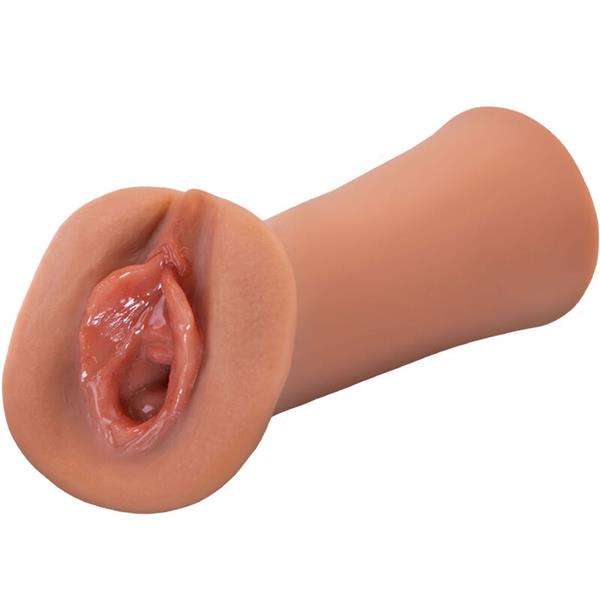 JUICY SNATCH STROKER SILICONE CARAMEL