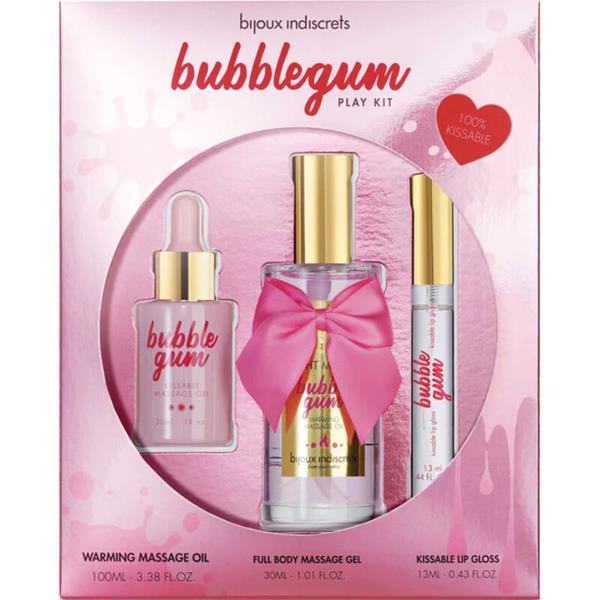 INDISCRETS BUBBLEGUM PLAY KIT S ULJEM I SJAJILOM ZA USNE