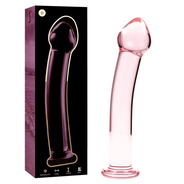 MODEL 11 DILDO BOROSILIKATNO STAKLO PROZIRNO 16 CM -O- 3 CM