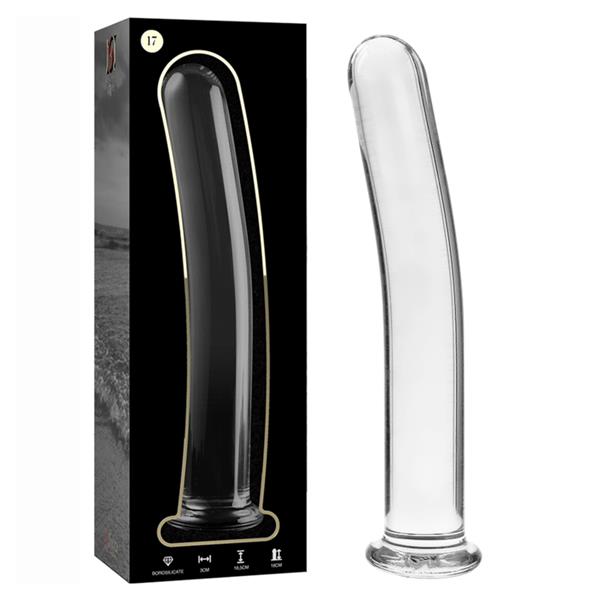 MODEL 17 DILDO OD BOROSILIKATNOG STAKLA PROZIRNO 18.5 CM -O- 3 CM